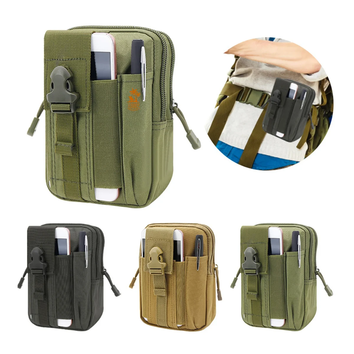Bodypack Compact Bag, Multi functional Tactical Bag Belt 1