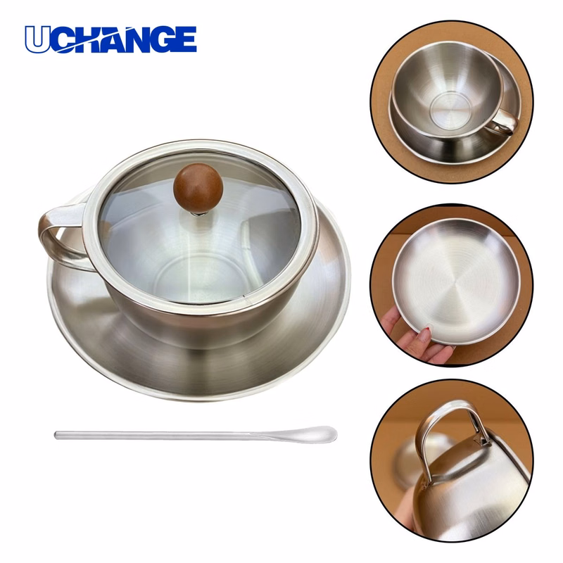 Coffee Cup Set with Spoon