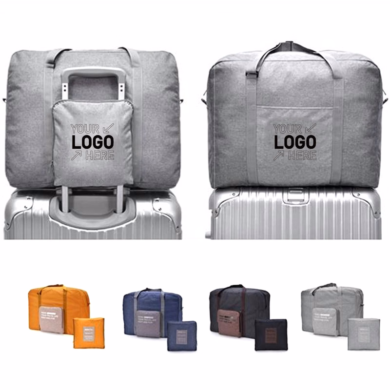 Foldable Travel Bag Luggage Storage for Sports Gym Nylon