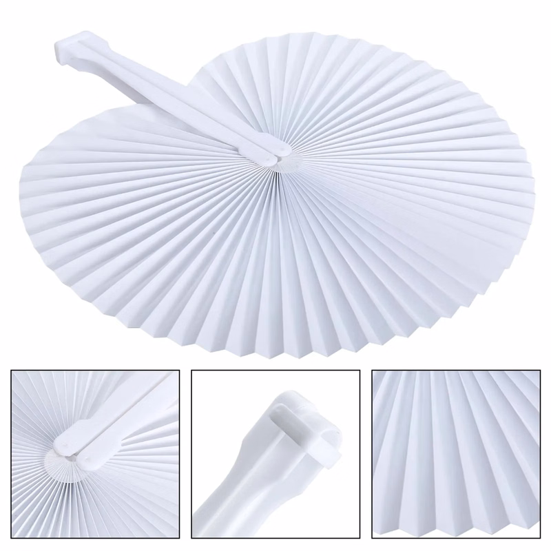 Wedding Folded Paper Fans