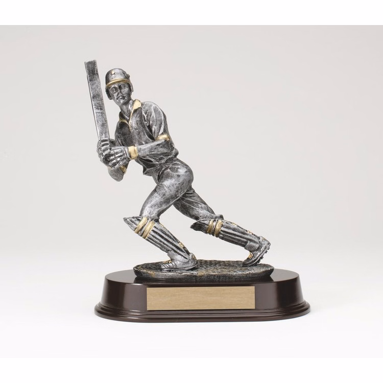 8" Tall Cricket Male Figure Award