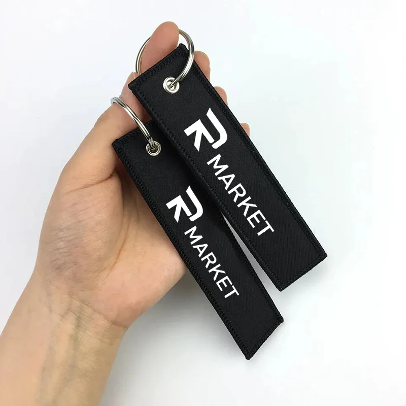 Embroidered Keychain Tag 1