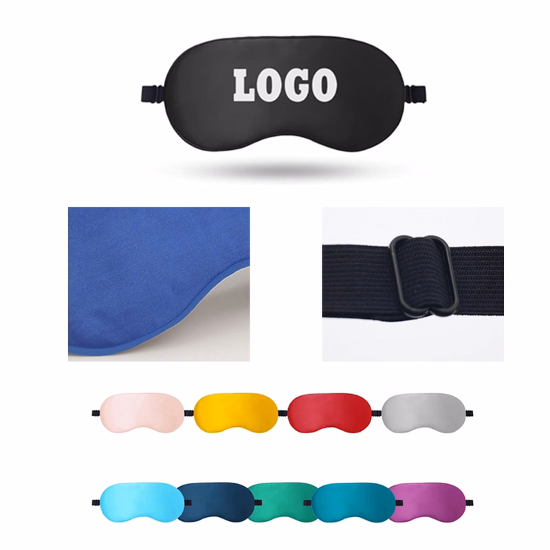 Gentle - on - Skin Soft Elastic Strap Adjustable Sleeping Eye Mask