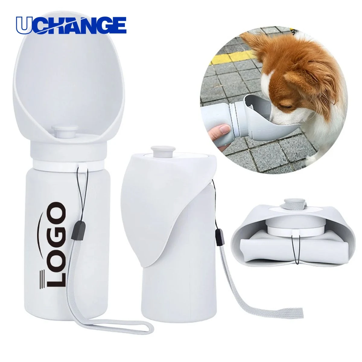 Folding Dog Water Bottle Dispenser for Travel 1
