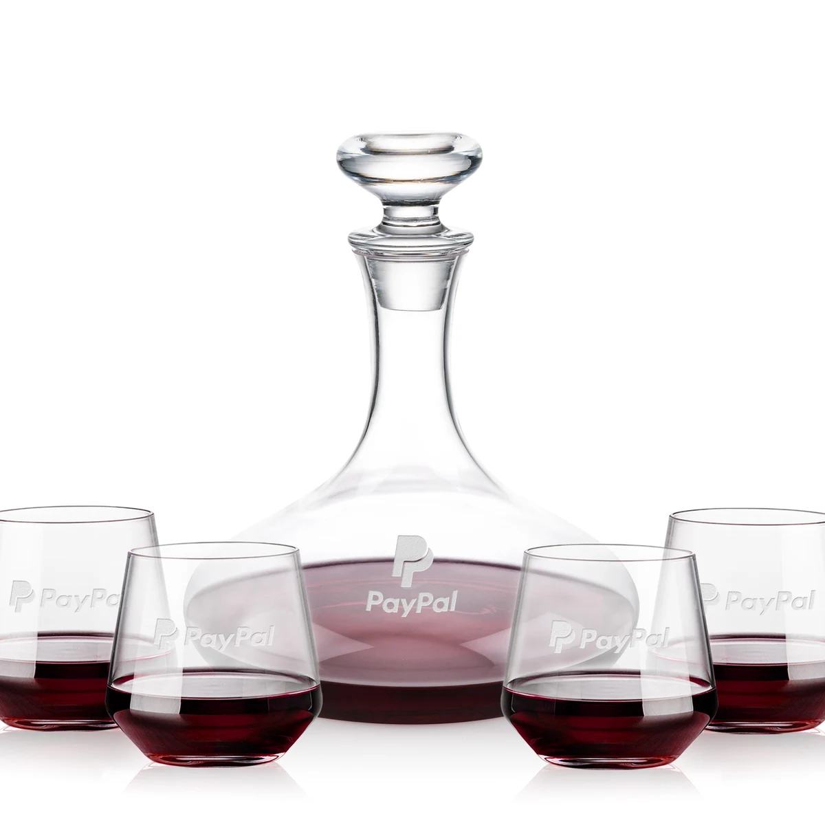 Elliston Decanter & Tucson Stemless Wine Set 1