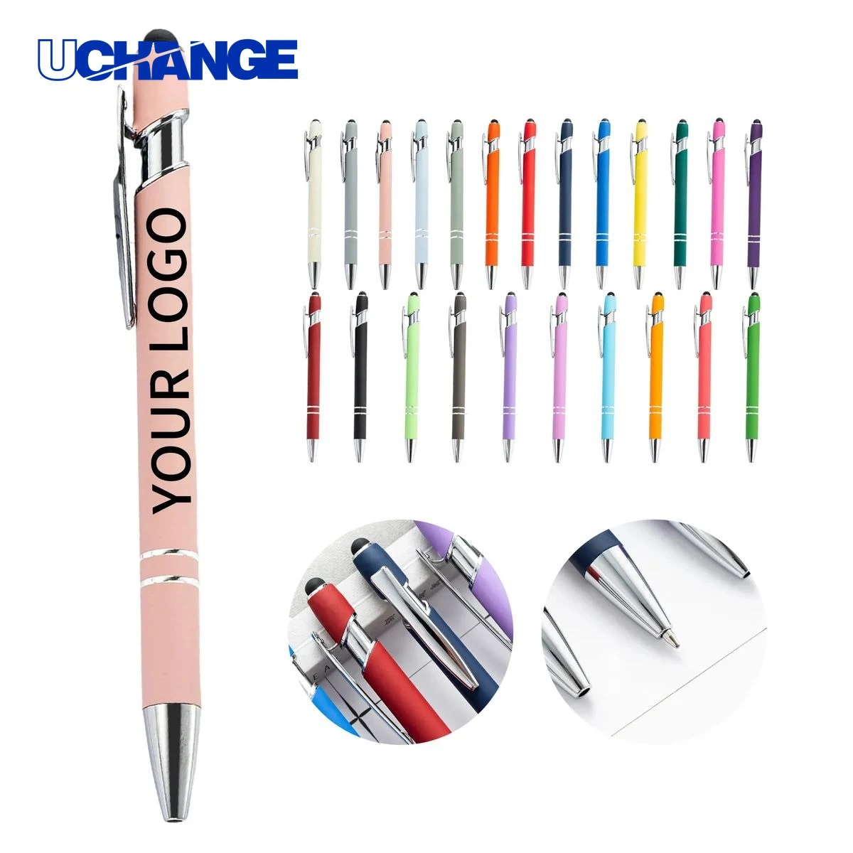 Aluminum Stylus Ballpoint Pen 5.6 Inch 1