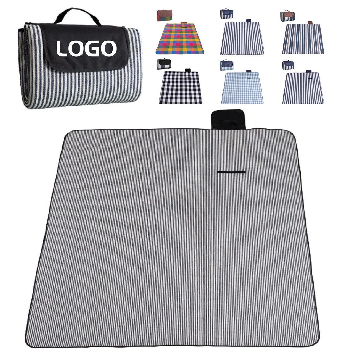 Portable 60x80 Moisture-Proof Camping Mat with Handle 1