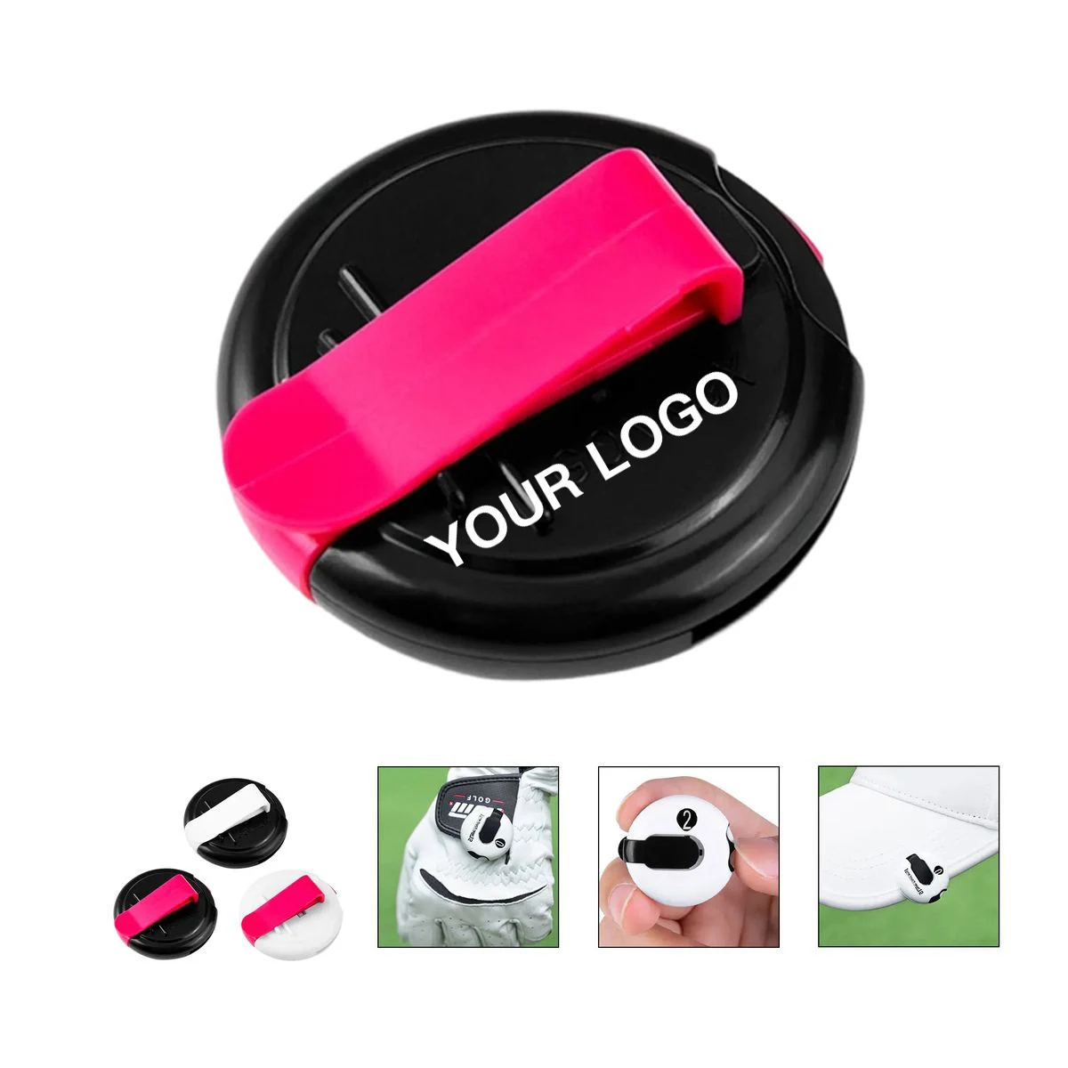 Compact Golf Counter Clip for Score Tracking 1