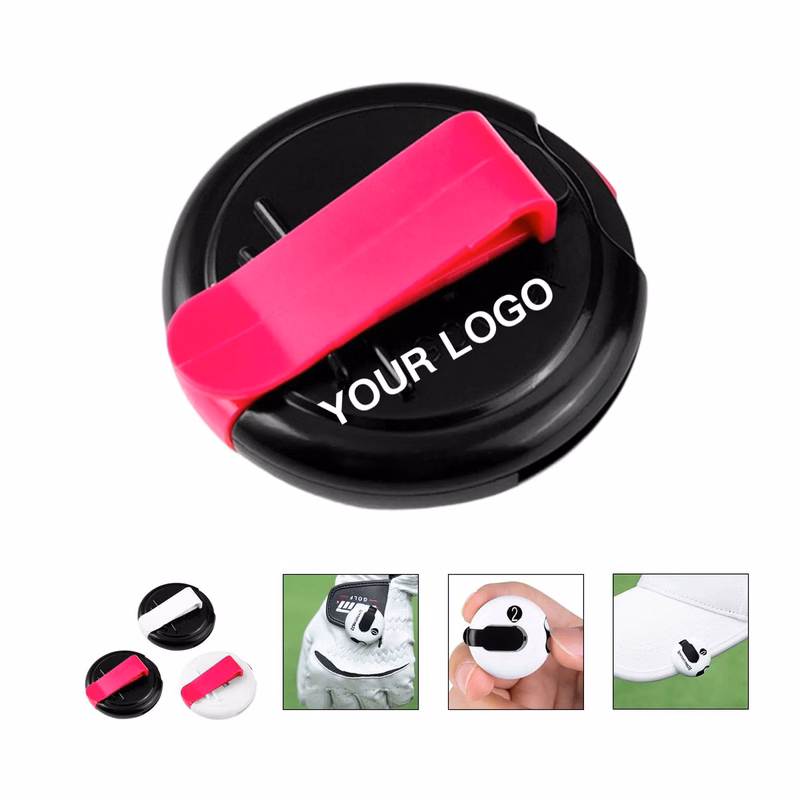 Compact Golf Counter Clip for Score Tracking