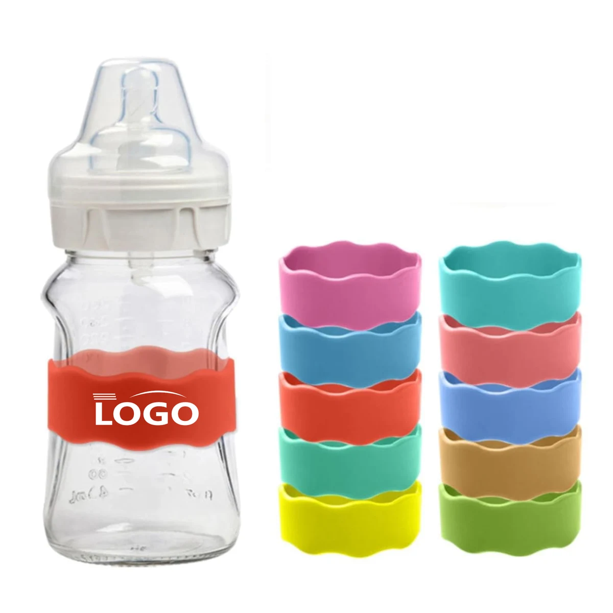 Silicone Bottle Label Bands 1