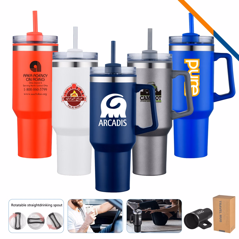 Fance Travel Mug - 40 OZ.