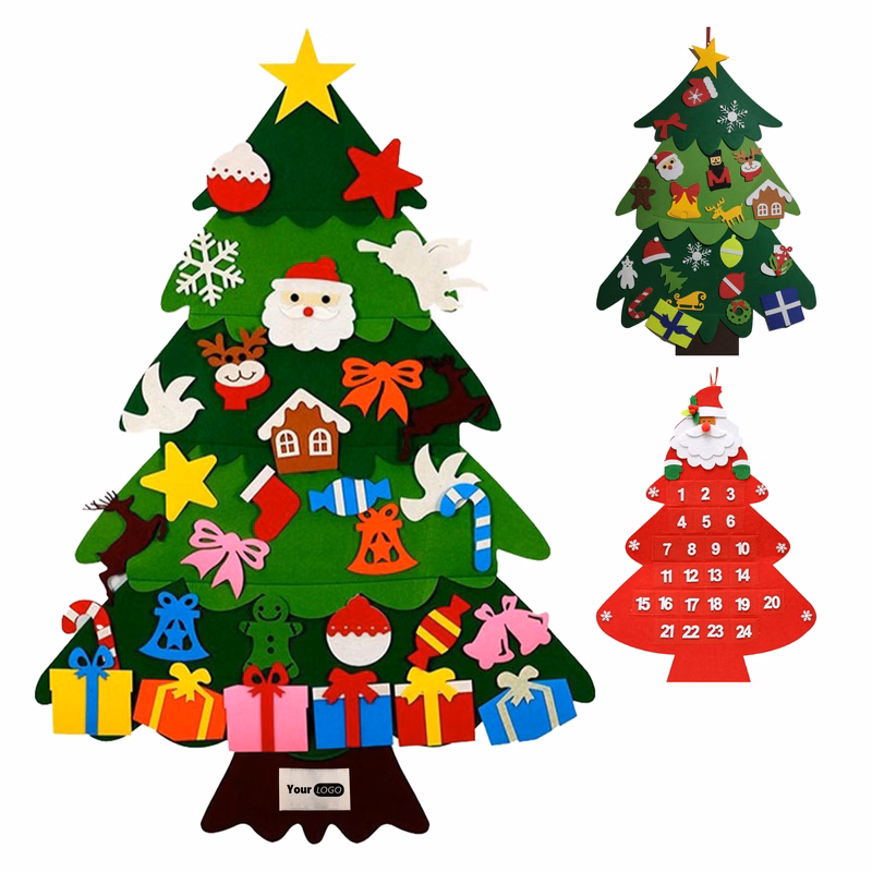 Felt 3D Handmade Diy Christmas Decoration
