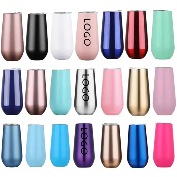 Stainless Steel Champagne Tumbler for Commutes, Fitness and Travel 1