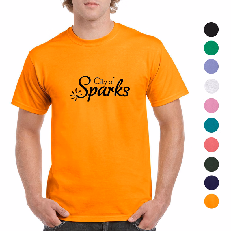 Gildan 5.3 oz 100% Preshrunk Cotton T-shirt w/ Custom Imprint