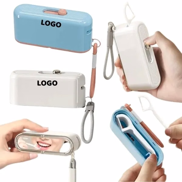 Automatic Floss Dispenser with Mirror Included