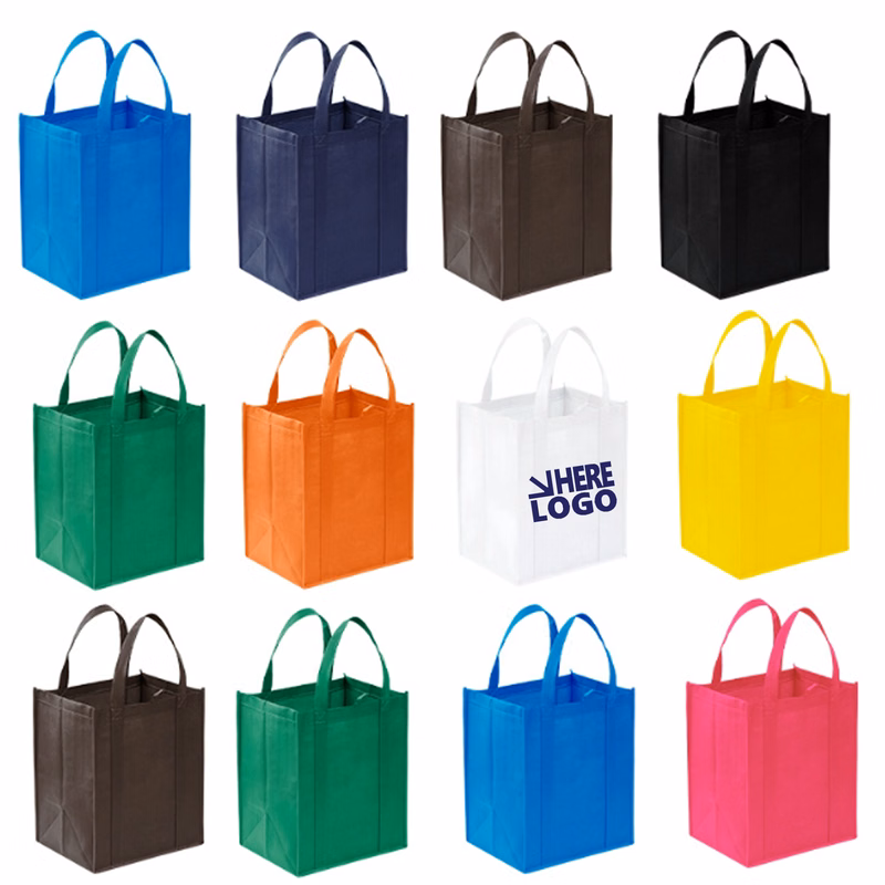 Large  Tote Bag Non-Woven Grocery