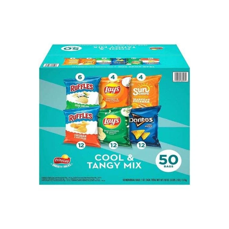 Frito Lays - Cool And Tangy Mix 50 Pack 1