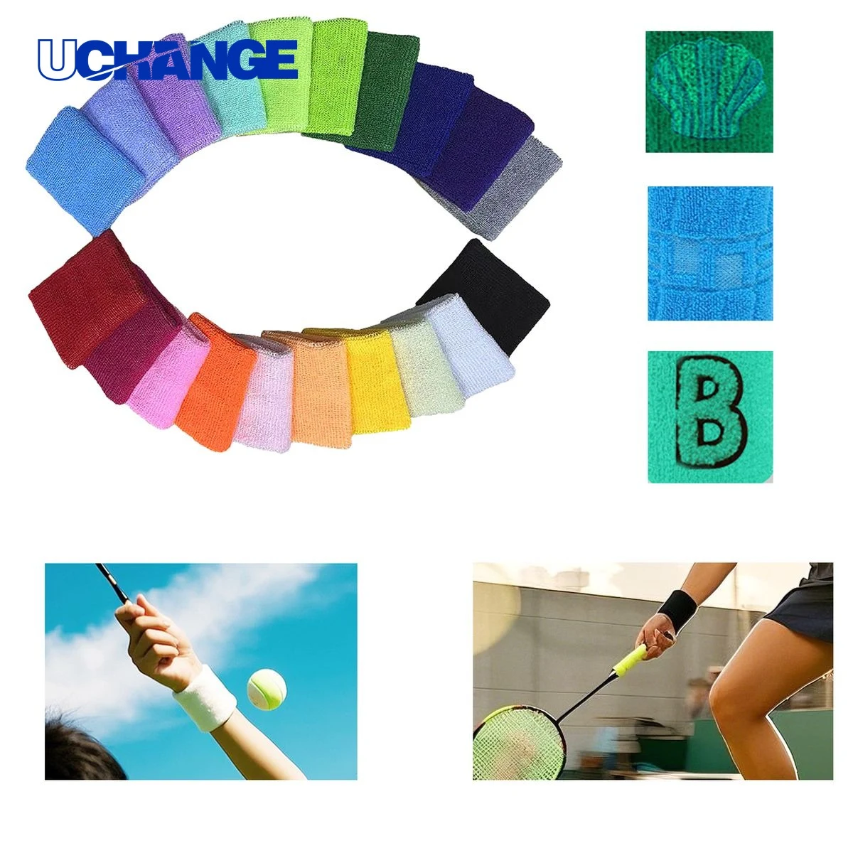 Sweat-Absorbing Towel Wrist Guard 1