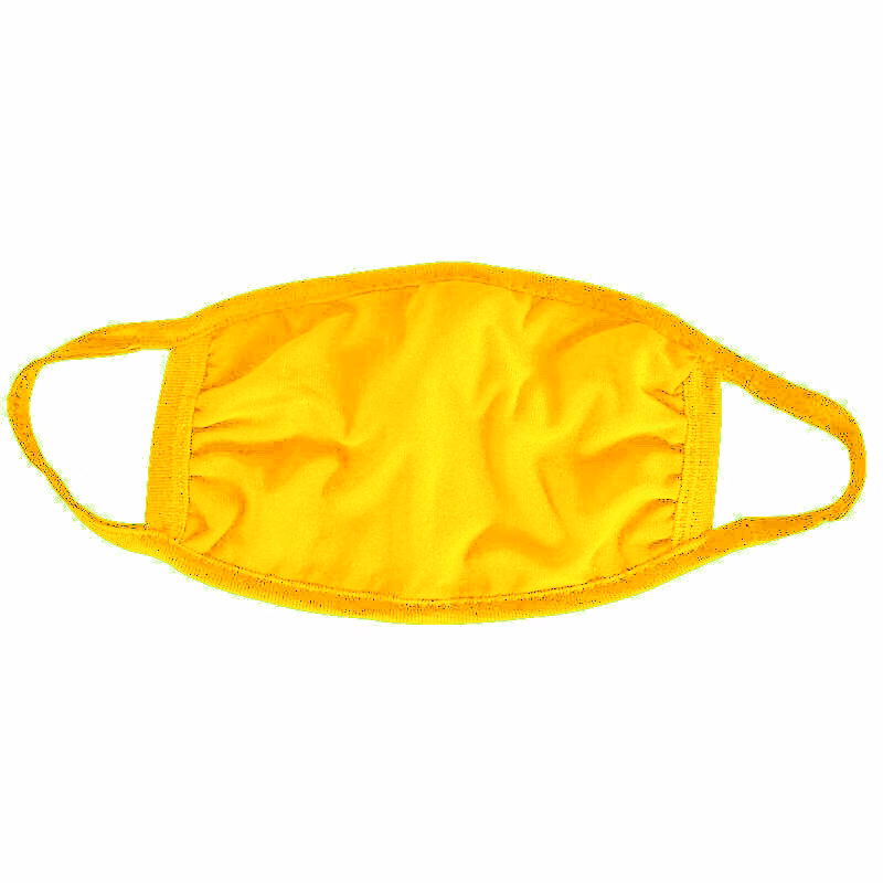Gold Cotton Face Mask