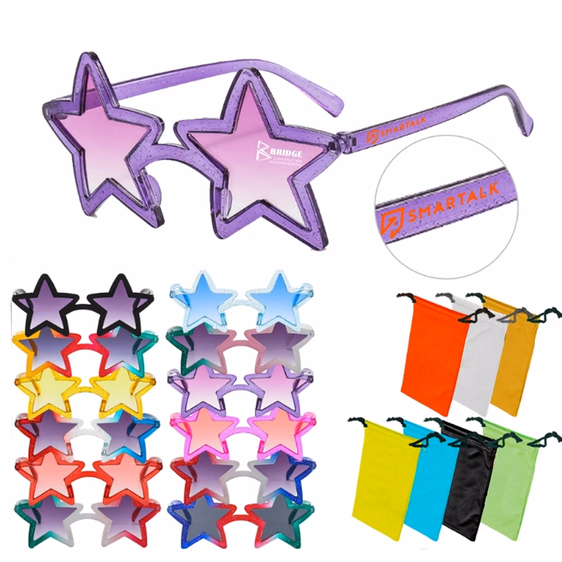 Custom High Quality Unique Kids Stars Sunglasses