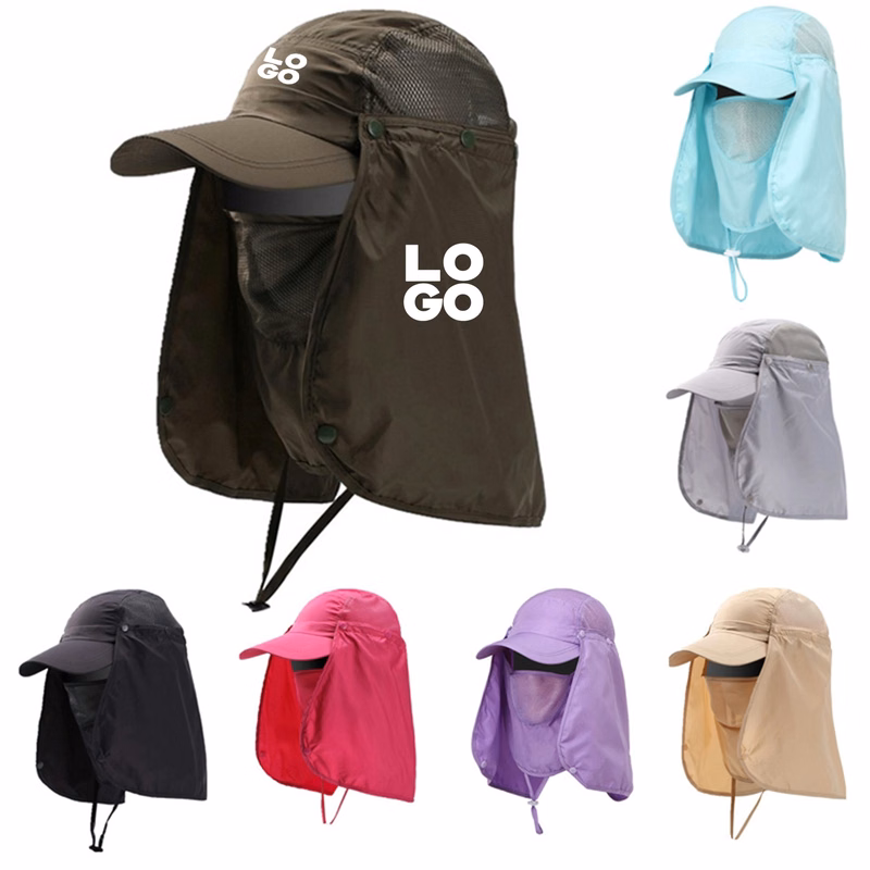 Fishing Cap With Neck Flap