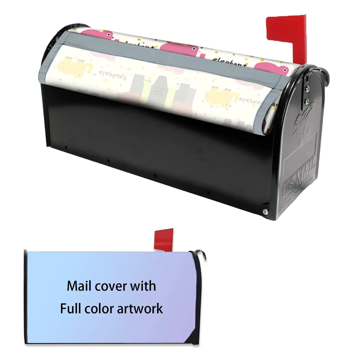 Magnetic Mailbox Protector Cover 1