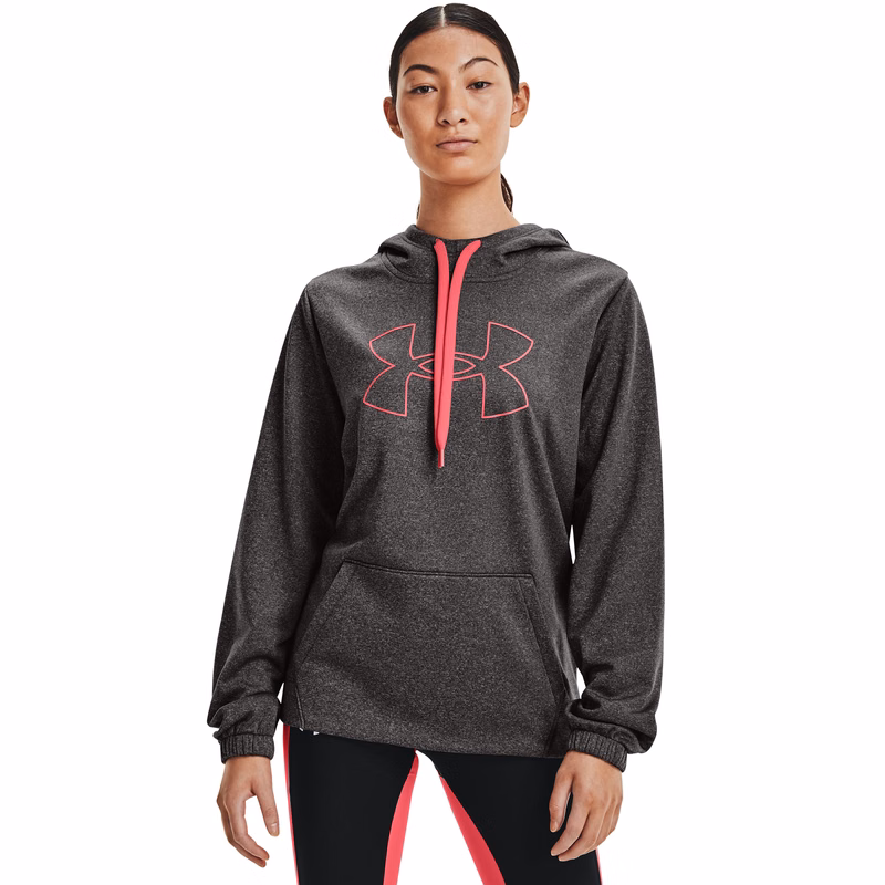 Women's Armour Fleece Silicone Outline Big Logo Hoodie 