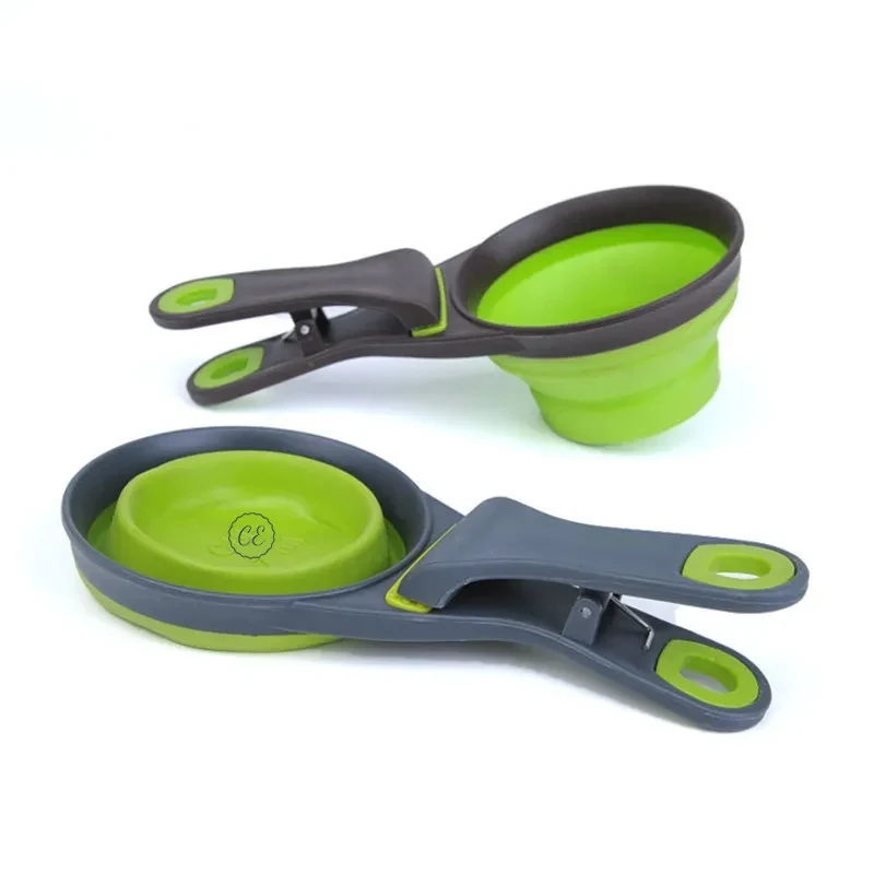 Multi-Function Collapsible Pet Scoop Bowls 1