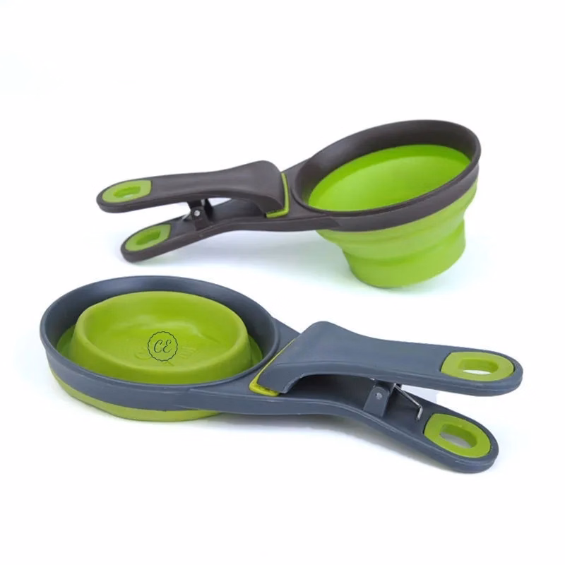 Multi-Function Collapsible Pet Scoop Bowls