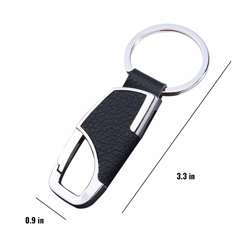 PU Leather Keychain Key Ring