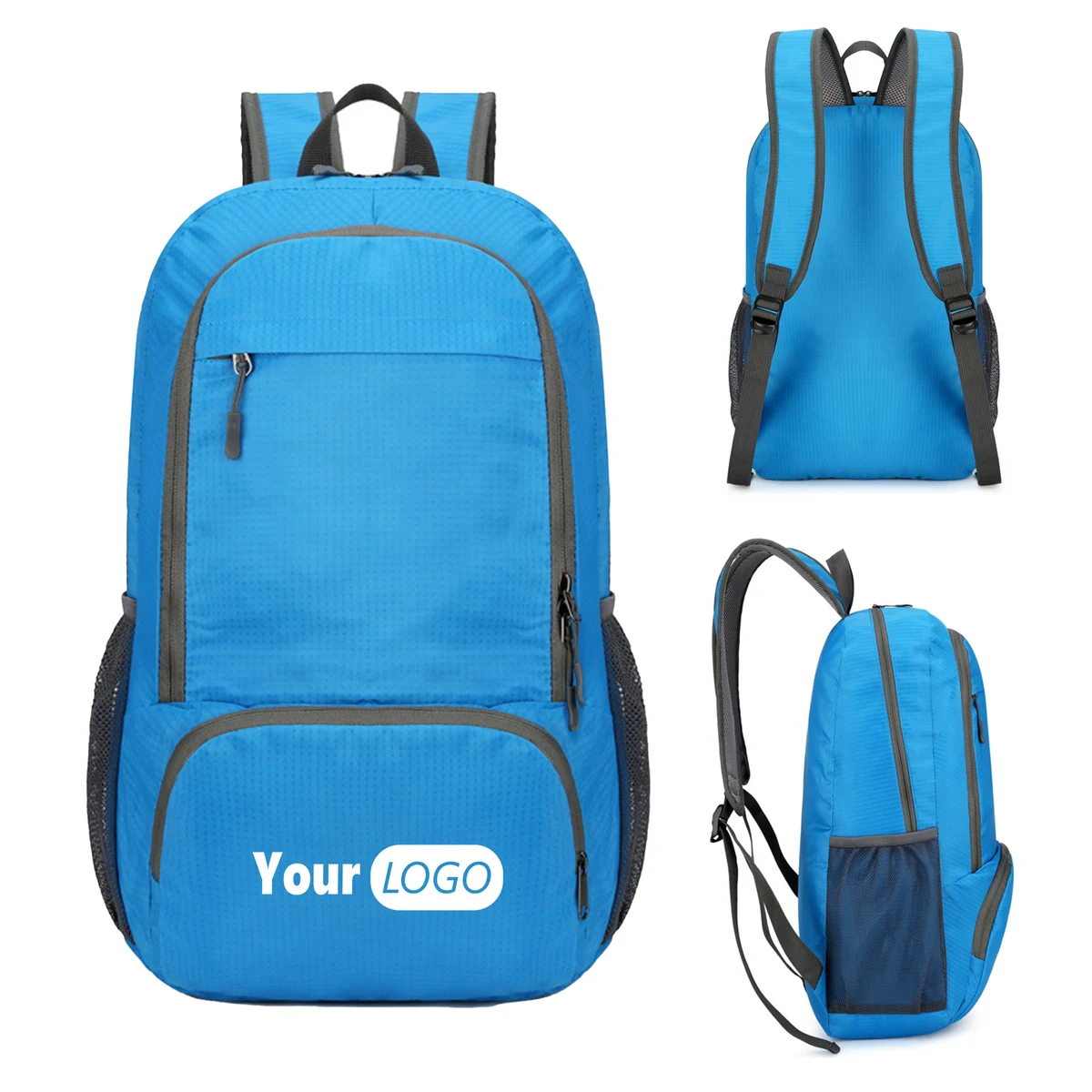 Polyester Stylish And Functional Backpack With Custom Branding 1