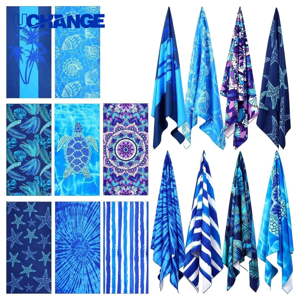 Microfiber Quick Dry Beach Towel Mat for Travel 1