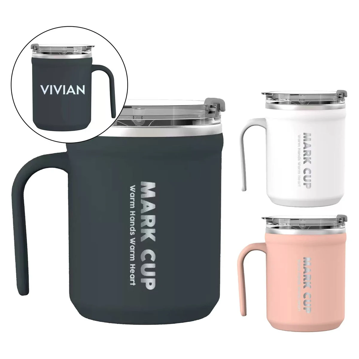 17oz Stainless Steel Multifunction Mug 1