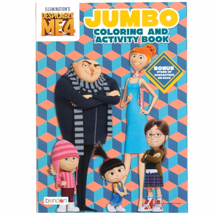Despicable Me 4 Coloring and Activity Books - 64 Pages