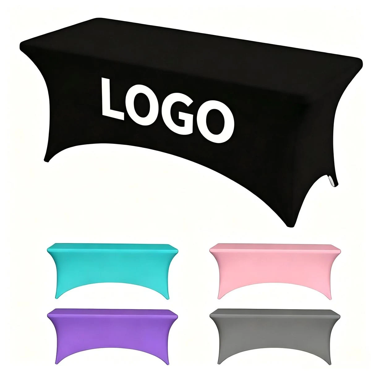 8FT High Top Table Cover 1