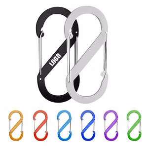 Versatile S Shaped Carabiner Essential For Camping Adventures