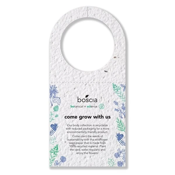 Seed Paper Bottle Necker, 2.25x4.75 1