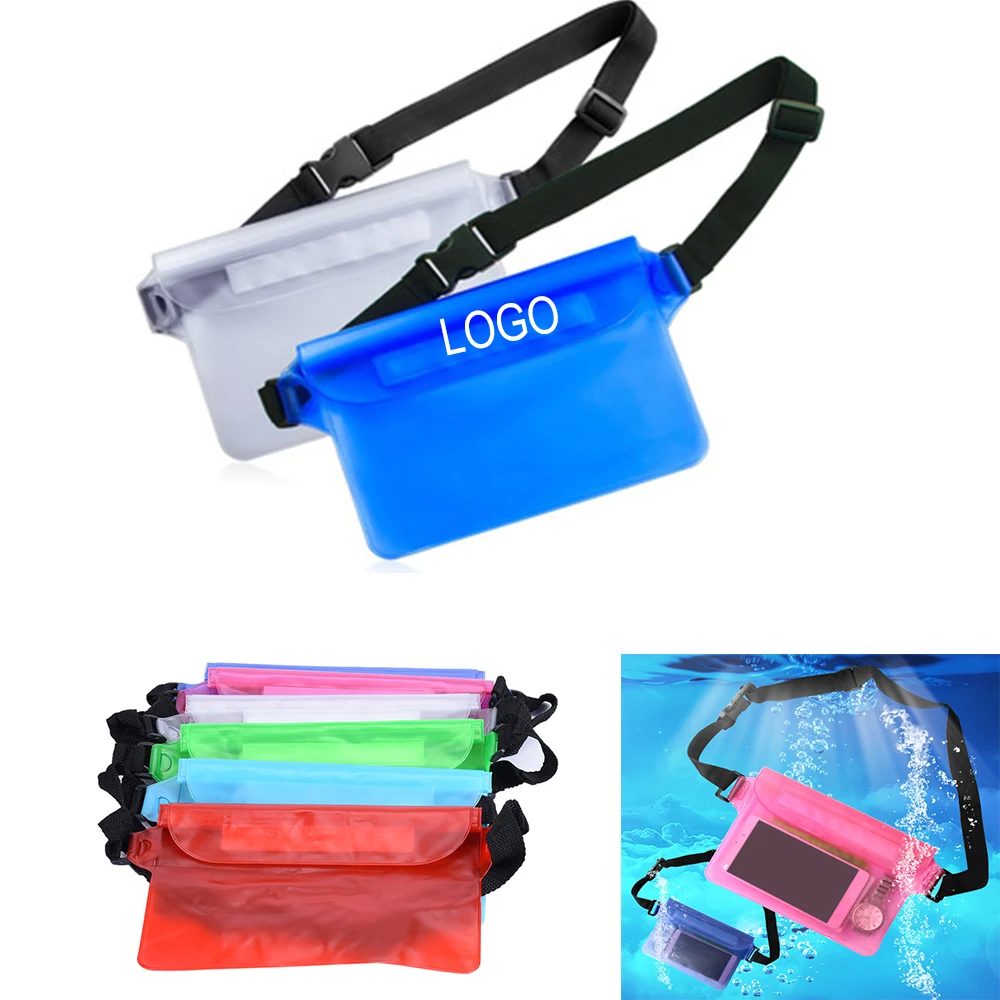 PVC Waterproof Swimming Waist Bag 1