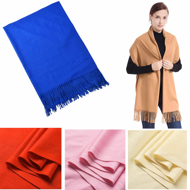 Solid Color Imitation Cashmere Scarf