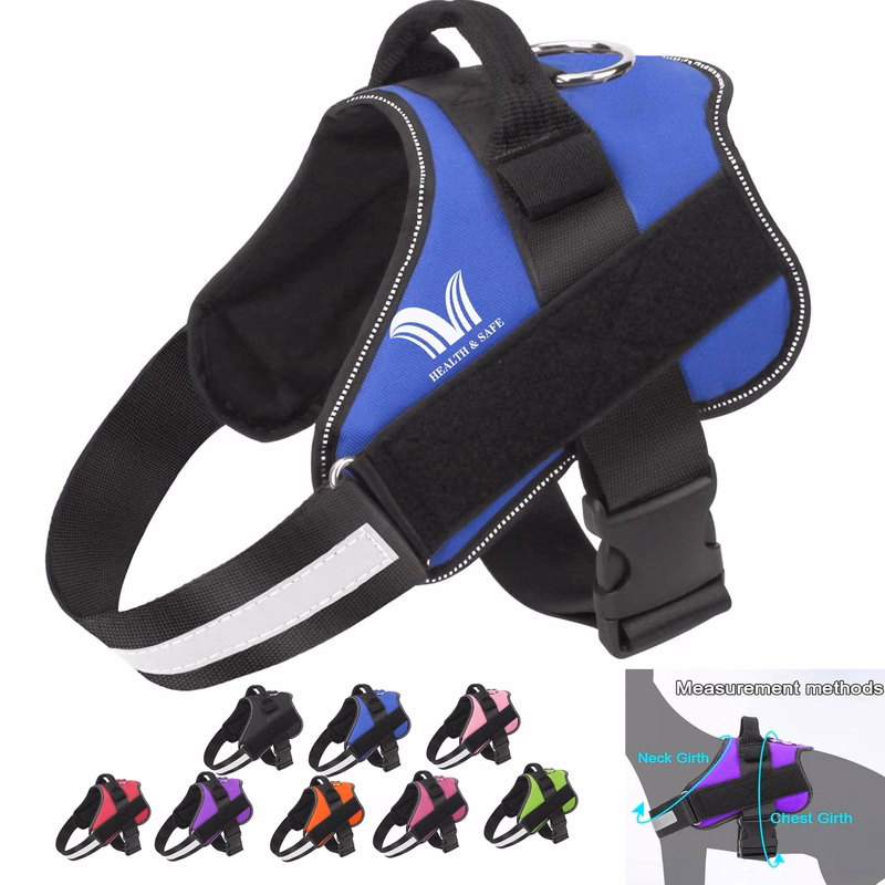 Dog Harness With Handle No-Pull Reflective Vest