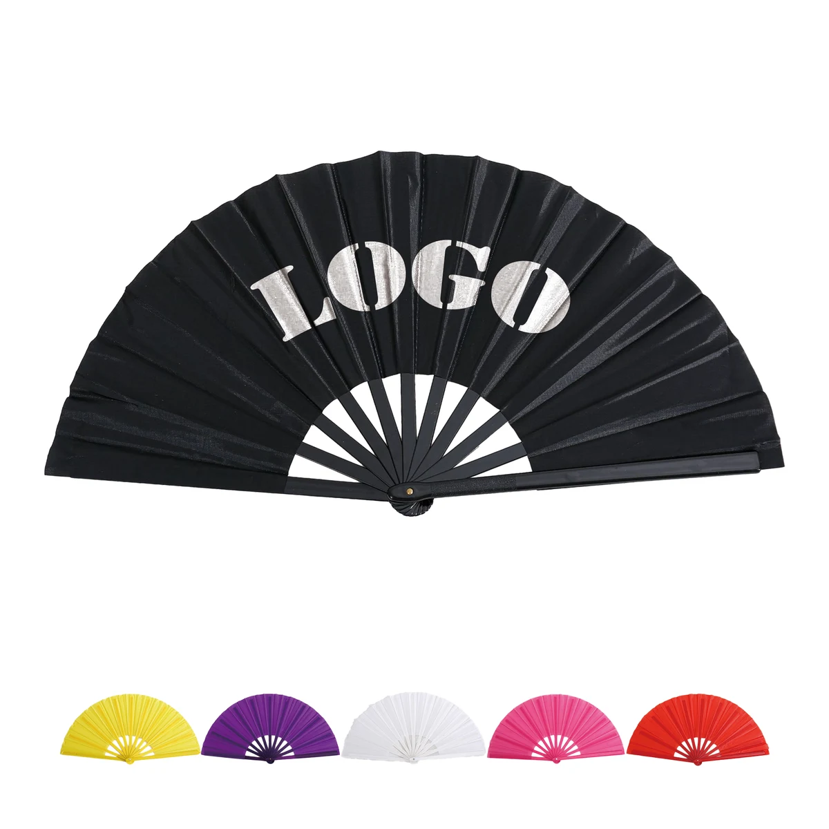 10" Traditional Evernts Promotional Folding Fan 1