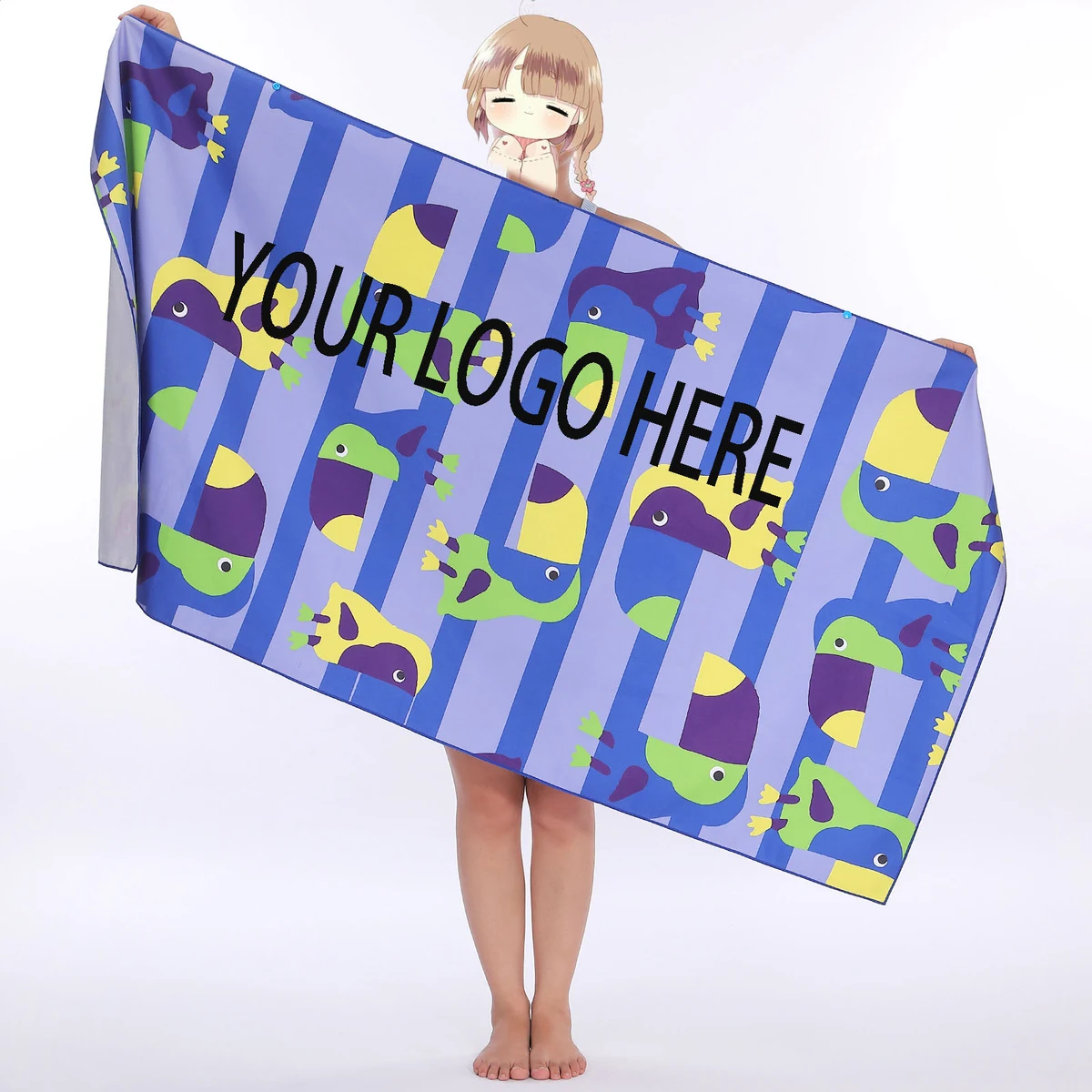 Fast Quick Dry Microfiber Beach Towel for Men and Women 1