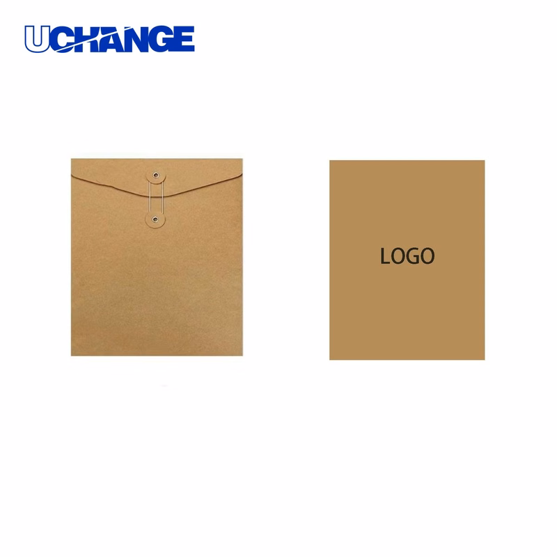 Kraft Paper Document File Bag