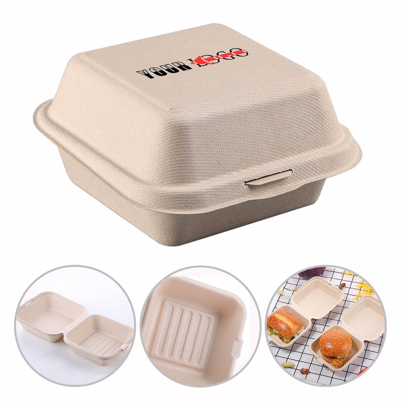 Eco-Friendly Cake Hamburger Packaging Box
