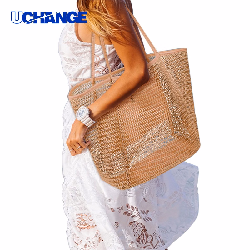 Mesh Shoulder Tote Bag
