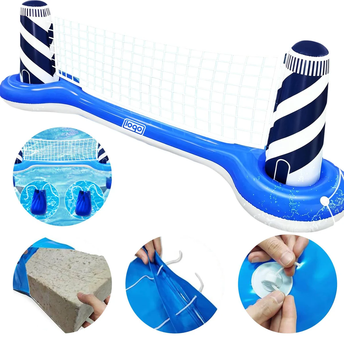 PVC Inflatable Pool Volleyball Net 1
