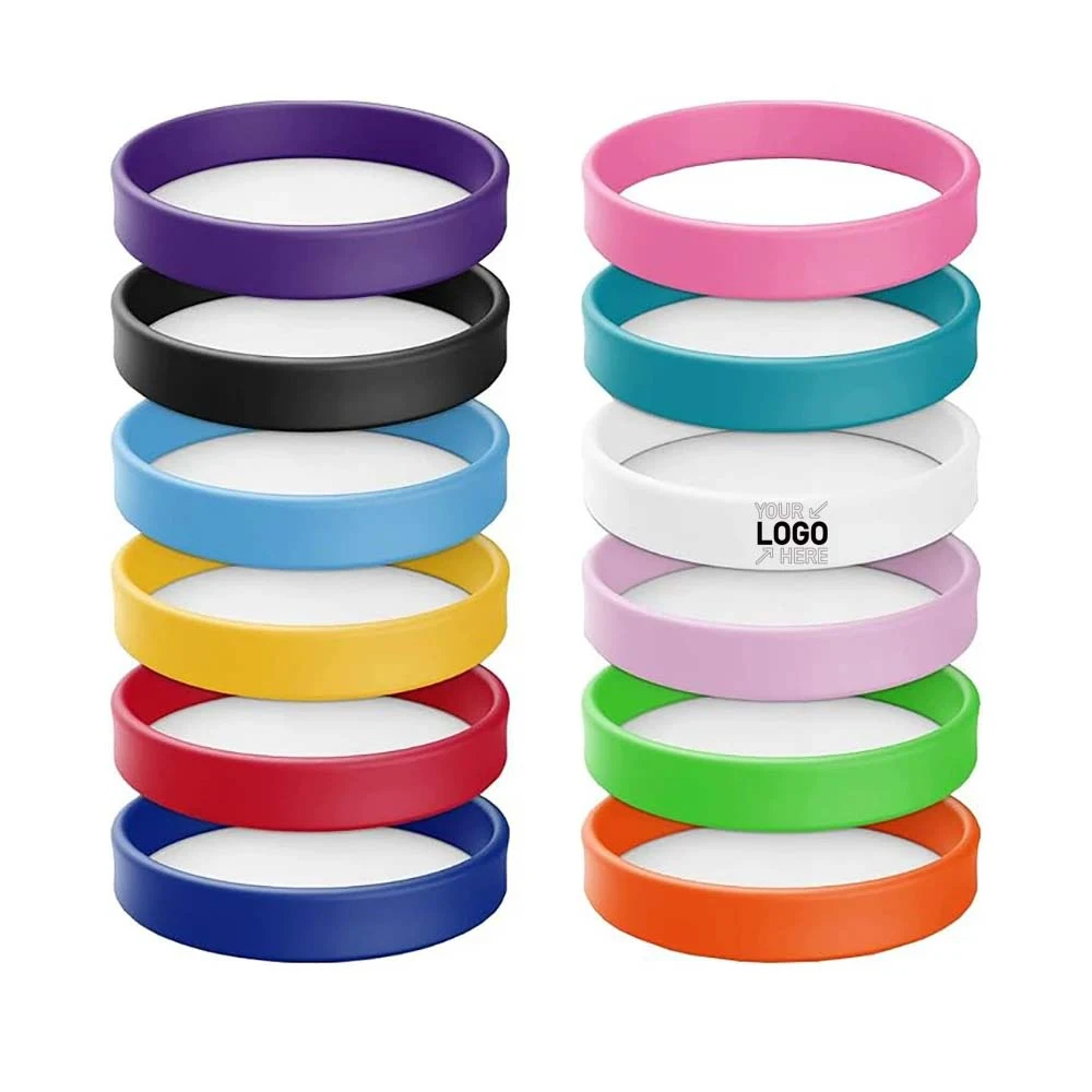 Rubber Bracelets Silicone Wrist Bands 1