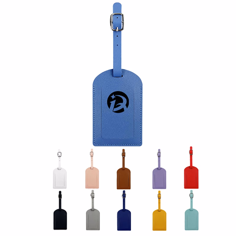 PU Leather Luggage Tags for Suitcases and Privacy Protection