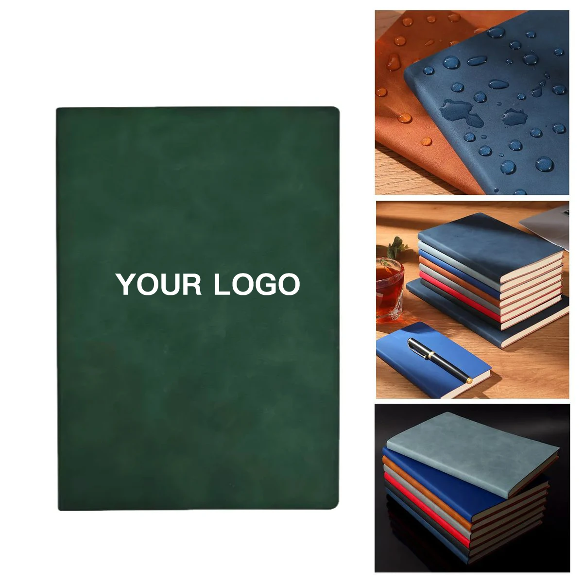 Classic PU Leather Journal with Paper Pages 1