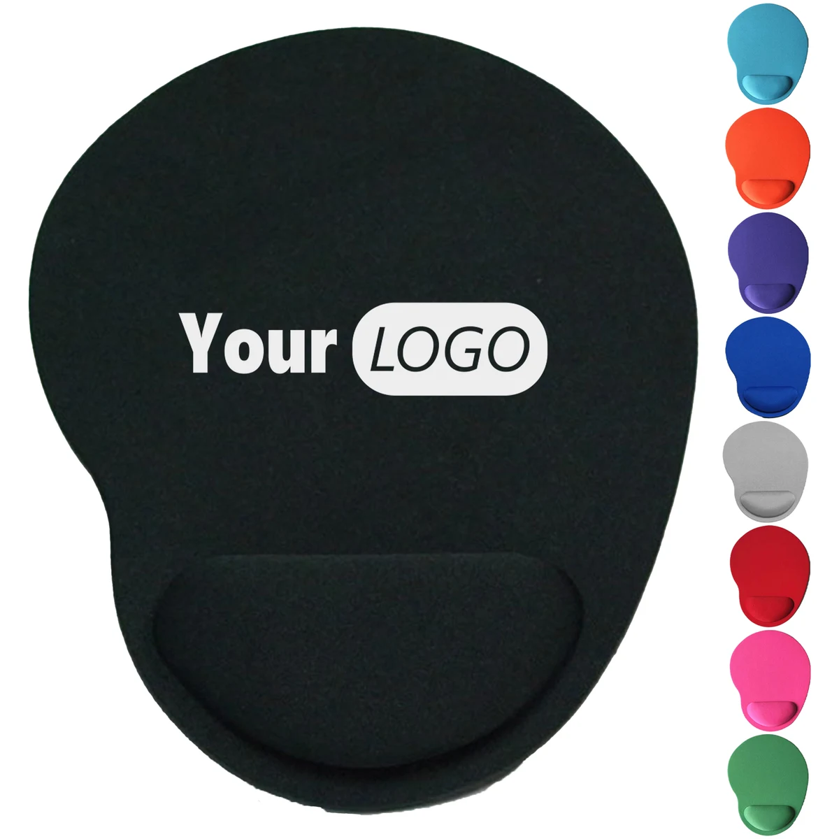 Eva Solid Color Wrist Guard Mouse Pad 1